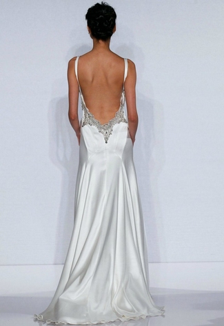 Backless Wedding Dress