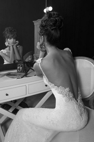 Backless Wedding Dress