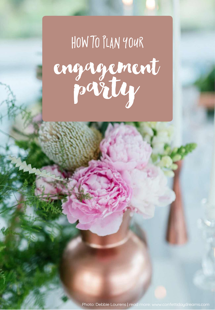 How to plan your engagement party!