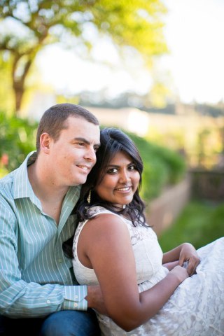 Whimsical Balloon-Themed Engagement Photo Shoot