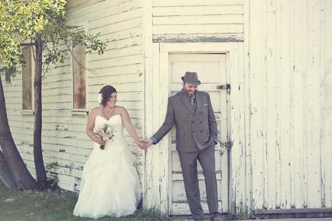 Country Chic Burlap and Lace DIY Wedding