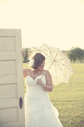 Country Chic Burlap and Lace DIY Wedding