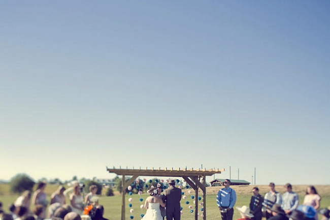 Country Chic Burlap and Lace DIY Wedding