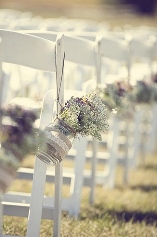 Country Chic Burlap and Lace DIY Wedding