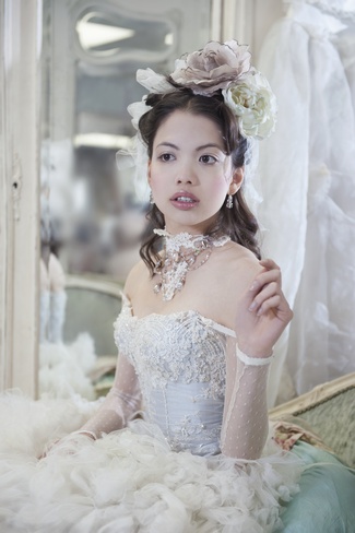 {Immagika} Wedding Gown Blue Rose