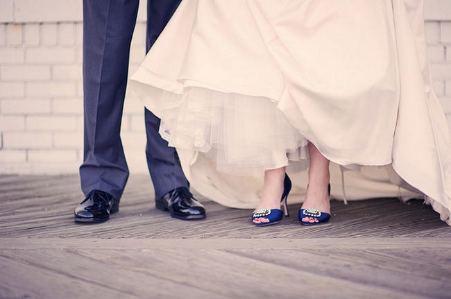 Nautical Wedding in Navy Blue and Pink