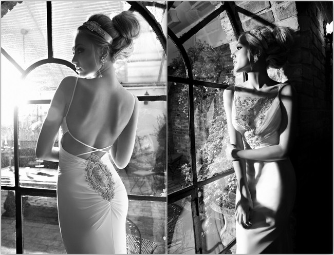 Sexy Backless Wedding Dresses and Gowns 2013