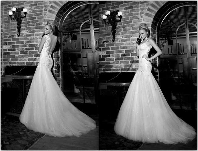 Backless Wedding Dress