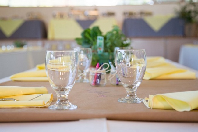 Lime Green and Yellow Handmade Wedding