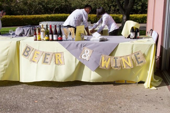 Lime Green and Yellow Handmade Wedding