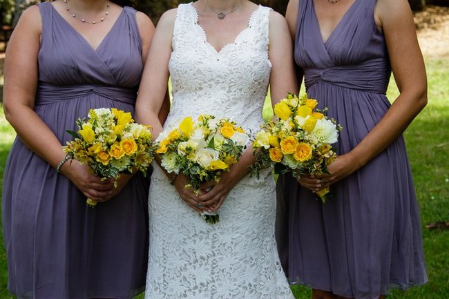 Lime Green and Yellow Handmade Wedding