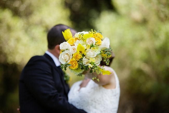 Lime Green and Yellow Handmade Wedding