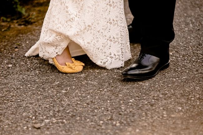 Lime Green and Yellow Handmade Wedding