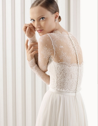 Portrait Back Wedding Dresses & Gowns