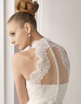 Portrait Back Wedding Dresses & Gowns