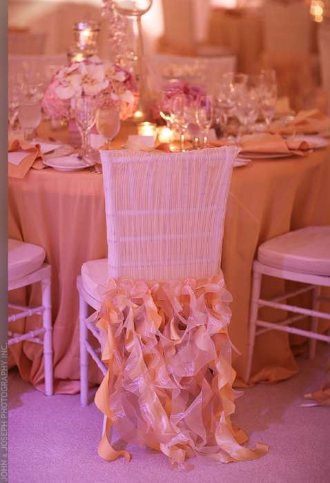 Wedding Chair Swag Decorations