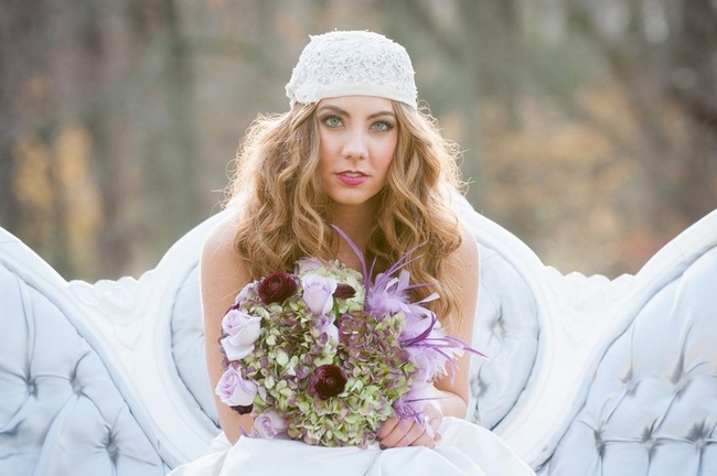 Lavish Love in a Forgotten Forest {Real Bride}