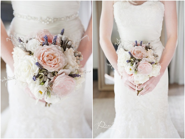 Romantic Peach & Pink Vintage MolenVliet Wedding