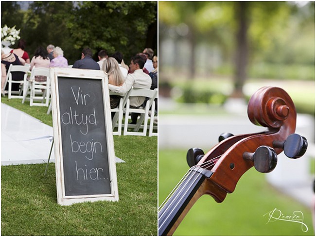 Romantic Peach and Mint Vintage Molenvliet Wedding