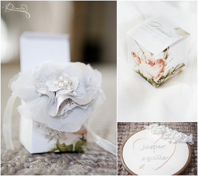 Romantic Peach and Mint Vintage Molenvliet Wedding