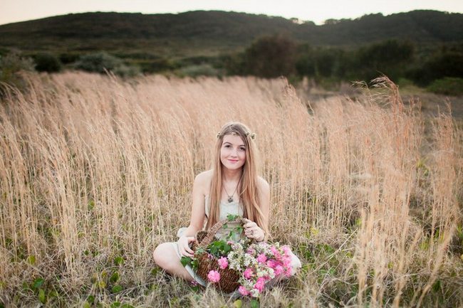 Boho Flower Girl and Bridesmaid Inspiration