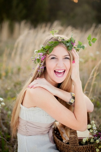 Boho Flower Girl and Bridesmaid Inspiration