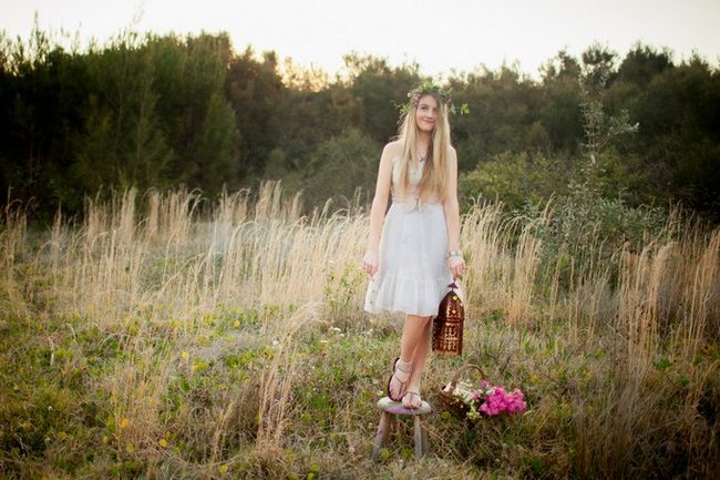 Boho Flower Girl and Bridesmaid Inspiration