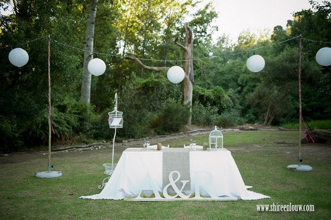 Outdoor Picnic Garden Wedding Franschhoek {Real Bride}