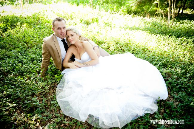 Outdoor Picnic Garden Wedding Franschhoek {Real Bride}