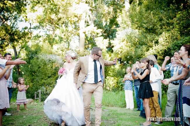 Outdoor Picnic Garden Wedding Franschhoek {Real Bride}