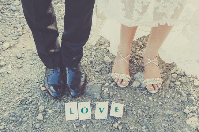 Red White & Aqua Carnival of Love {Real Wedding}