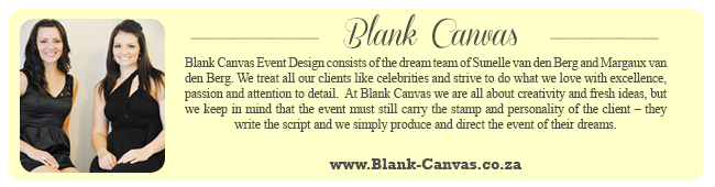 Wedding Expert Profile - Blank Canvas Events