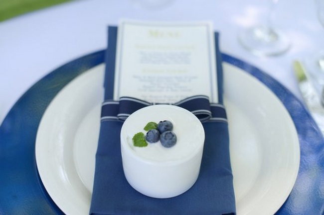 Citrus Navy Country Club Wedding Ideas