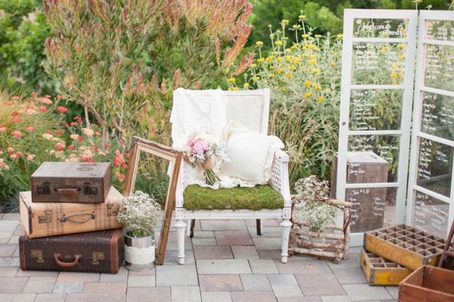 Romantic & Rustic Garden Wedding in California