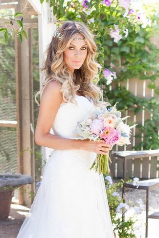 Romantic & Rustic Garden Wedding in California