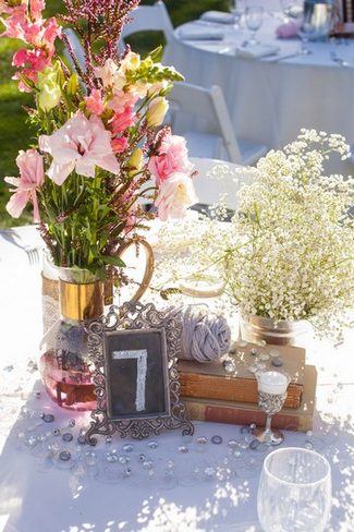 Romantic & Rustic Garden Wedding in California