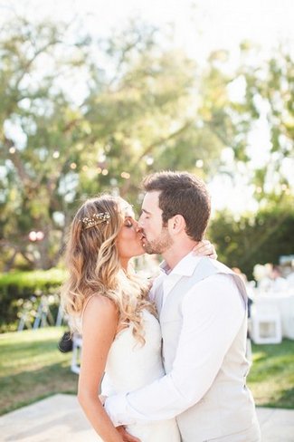 Romantic & Rustic Garden Wedding in California