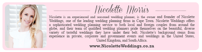 Wedding Expert Profile - Nicolette Weddings