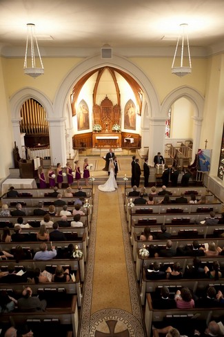 Elegant White Wedding Ceremony