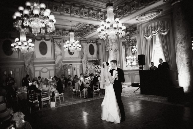 Elegant White Wedding Reception at The Willard InterContinental Hotel