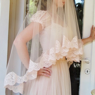 handmade wedding veils