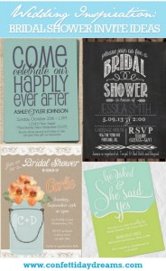 13 Bridal Shower Invite Ideas