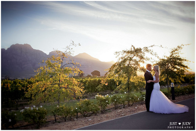 Elegant Black & White Allée Bleue Wedding, South Africa 5