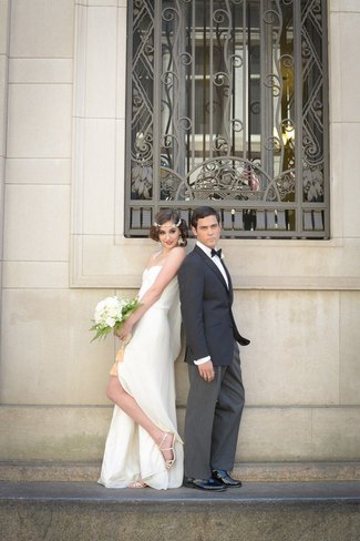 Great Gatsby Wedding Inspiration Styled Shoot