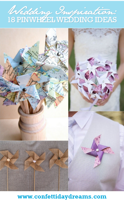 Pinwheel Wedding Ideas and Inspiration
