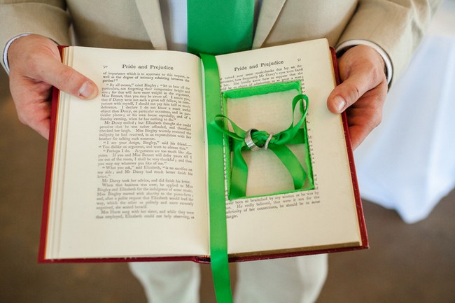 Green White Rustic Knoxville Outdoor Wedding