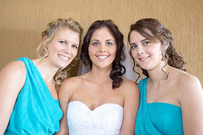 Turquoise & White Country Love Wedding, East London