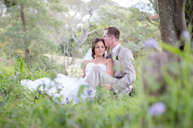 Turquoise & White Country Love Wedding, East London