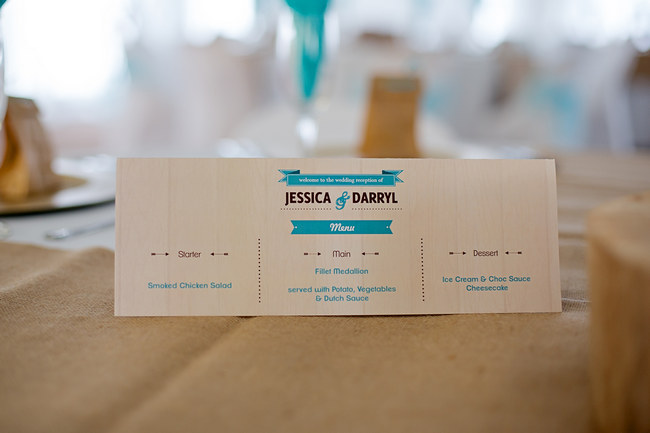 Turquoise & White Country Love Wedding, East London