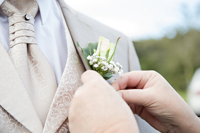 Turquoise & White Country Love Wedding, East London